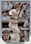 2023 James Outman Topps Chrome SEPIA REFRACTOR ROOKIE RC #81 Los Angeles Dodgers 3