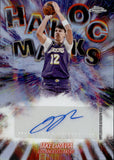 2025-26 Jake LaRavia Topps Chrome Update HAVOC MARKS AUTO AUTOGRAPH #HM-JLA Los Angeles Lakers