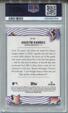 2025 Agustin Ramirez Topps Cosmic Chrome STARFRACTOR ROOKIE RC PSA 10 #82 Miami Marlins 8754