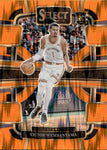 2023-24 Victor Wembanyama Panini Select ORANGE SHOCK CONCOURSE ROOKIE RC #87 San Antonio Spurs 1