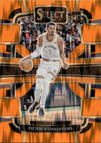 2023-24 Victor Wembanyama Panini Select ORANGE SHOCK CONCOURSE ROOKIE RC #87 San Antonio Spurs 1