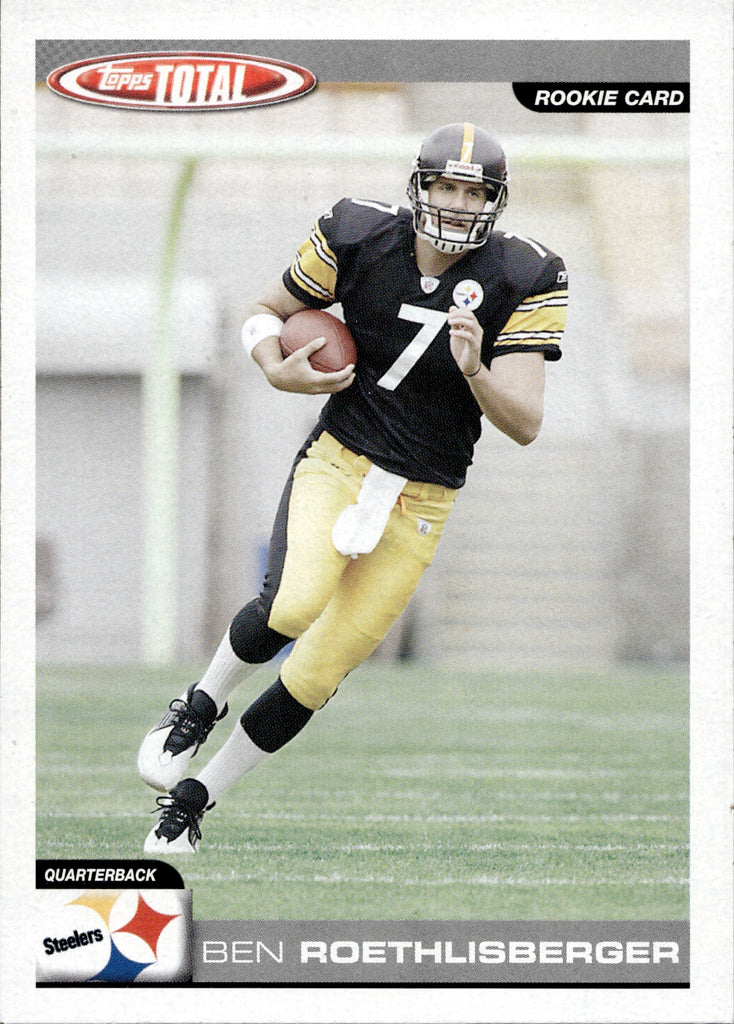 : 2004 Topps # 311 Ben Roethlisberger Rookie Card