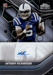 2023 Anthony Richardson Topps Composite Chrome Black ROOKIE REFRACTOR AUTO 097/150 AUTOGRAPH RC #TCBA-AR Indianapolis Colts