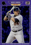 2024 Miguel Cabrera Leaf National Convention Pro Set PURPLE 2/4 #PSB-48 Detroit Tigers