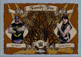 2025 Rey Mysterio & Dominik Mysterio Topps Chrome WWE FAMILY TREE GOLD REFRACTOR 33/50 #FT-MY Monday Night Raw