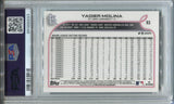2022 Yadier Molina Topps Ben Baller Chrome PSA 9 #93 St. Louis Cardinals 8893