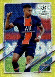 2020 Kylian Mbappe Topps UCL Japan Edition #95 030/150 YELLOW MOJO REFRACTOR PARIS SAINT GERMAN