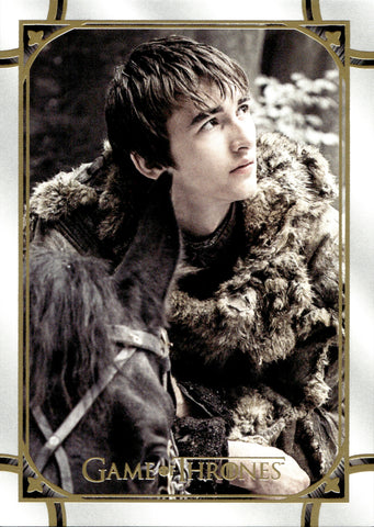 2021 Bran Stark Rittenhouse Game of Thrones THE IRON ANNIVERSARY GOLD 53/99 #193