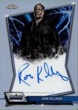 2026 Ron Killings Topps Chrome WWE BLUE BRAND REFRACTOR AUTO AUTOGRAPH #BBA-RON Friday Night Smackdown
