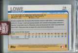 2023 Brandon Lowe Topps Archives AUTO 1/1 ONE OF ONE AUTOGRAPH #114 Tampa Bay Rays