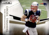 2010 Rob Gronkowski Panini Rookies & Stars CROSS TRAINING ROOKIE 496/500 RC #26 New England Patriots