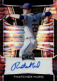 2025 Thatcher Hurd Leaf Metal BLACK PULSAR AUTO 1/1 AUTOGRAPH #BA-TH1 New York Yankees