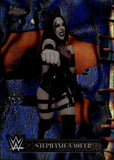 2025 Stephanie Vaquer Topps Chrome WWE X Cactus Jack BLUE SONAR REFRACTOR 052/125 #79 NXT