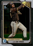 2024 Leo De Vries Bowman Chrome 1ST BOWMAN PROSPECT #BCP-179 San Diego Padres