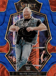 2023 Brock Lesnar Panini Select WWE PREMIER LEVEL BLUE WAVE 15/99 #109 Friday Night Smackdown