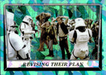 2023 Revising Their Plan Topps Chrome Star Wars Sapphire Edition AQUA 44/75 #105 Return of the Jedi