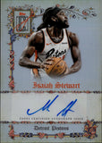 2025-26 Isaiah Stewart Topps Signature Class REFRACTOR MANUSCRIPTS AUTO AUTOGRAPH #MS-IS Detroit Pistons