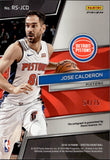 2018-19 Jose Calderon Panini Spectra RADIANT AUTO 54/75 AUTOGRAPH #RS-JCD Detroit Pistons