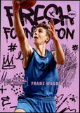 2021 Franz Wagner Upper Deck Skybox Metal Universe Champions FRESH FOUNDATION PRECIUOS METAL GEMS PINK ROOKIE 75/75 RC #FF9 Orlando Magic