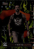 2025 CM Punk Topps Chrome Cactus Jack BLACK & YELLOW REFRACTOR #8