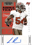 2012 LaVonte David Panini Contenders ROOKIE TICKET AUTO AUTOGRAPH RC #158 Tampa Bay Buccaneers 5