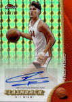 2025 Tyler Herro Topps Chrome LIME GREEN GEOMETRIC FLASHBACK AUTO 42/75 AUTOGRAPH FBA-THO Miami Heat
