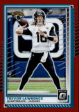 2025 Trevor Lawrence Donruss Optic RED 102/149 #146 Jacksonville Jaguars