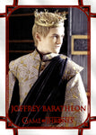 2021 Joffrey Baratheon Rittenhouse Game of Thrones THE IRON ANNIVERSARY SERIES 2 RED 06/50 #86