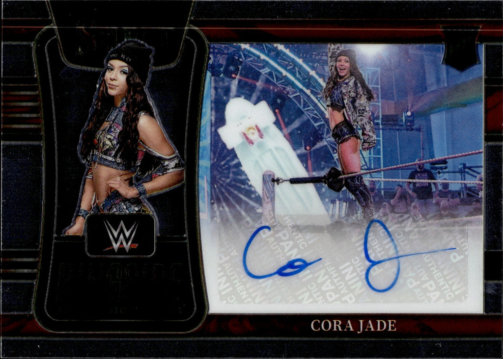 2022 Cora Jade Panini Select WWE ROOKIE RINGSIDE ACTION SIGNATURES AUTO  AUTOGRAPH RC #RA-CJD NXT 2.0