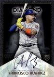 2023 Francisco Alvarez Topps Diamond Icons ROOKIE AUTO 03/10 AUTOGRAPH RC #AC-FAL New York Mets