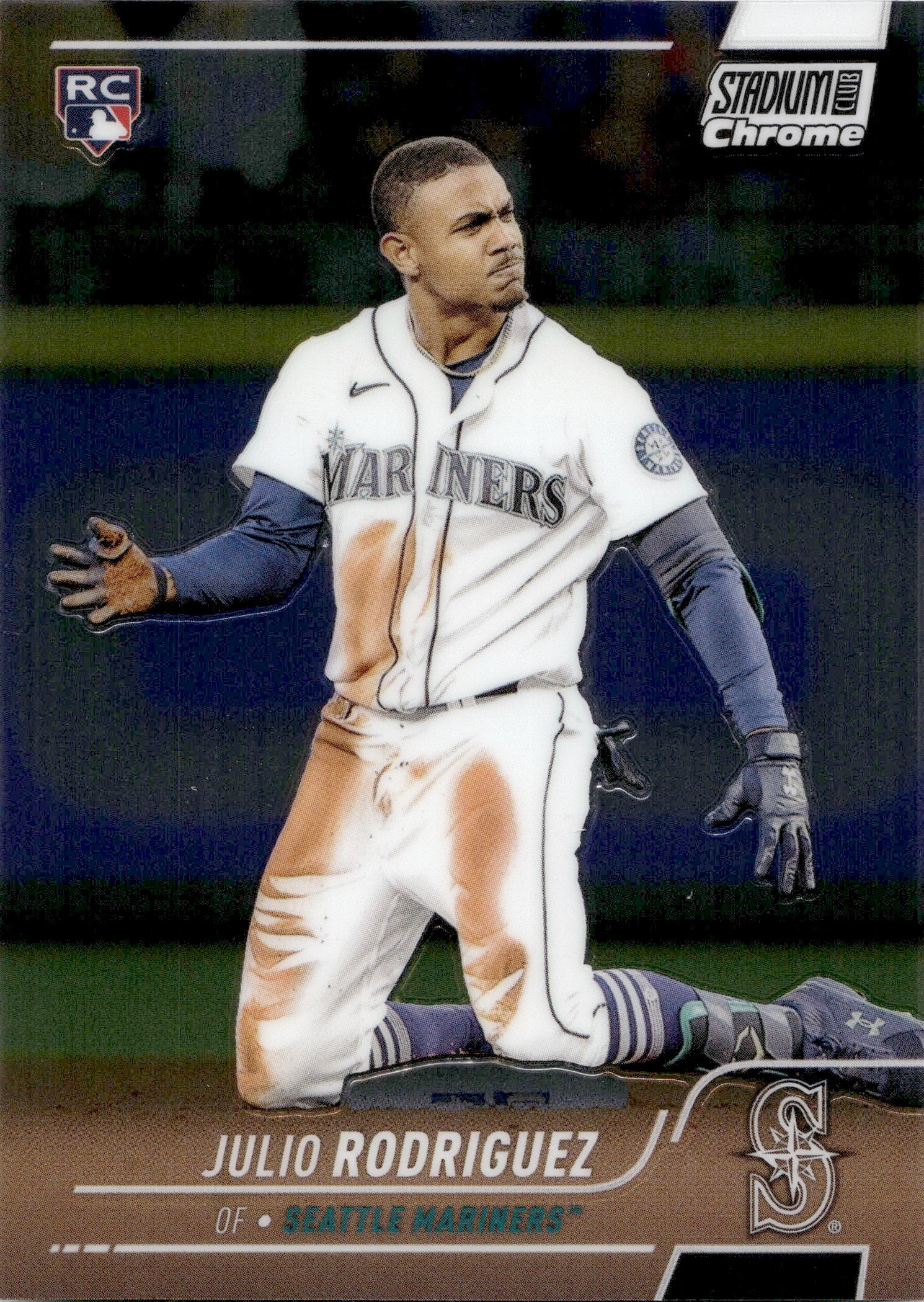 2022 Topps Holiday Julio Rodriguez Seattle Mariners Rookie