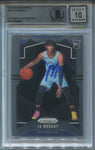 2019-20 Ja Morant Panini Prizm BAS 10 AUTHENTIC ROOKIE AUTO AUTOGRAPH #249 Memphis Grizzlies 9254