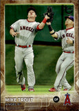 2015 Mike Trout Topps THROWBACK VARIATION #300 Anaheim Angels *NRMT Edge*