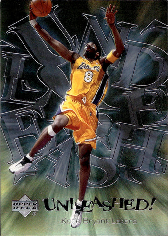 2000-01 Kobe Bryant Upper Deck Game Jersey Edition UNLEASHED! #U8 Los Angeles Lakers HOF