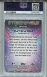 2024 Elly De La Cruz Topps Chrome STARS OF THE MLB ROOKIE RC PSA 10 #CSMLB-23 Cincinnati Reds 3963