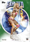 2025 Sol Ruca Topps Exalted GREEN 18/50 #60 Monday Night Raw