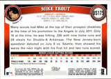 2011 Mike Trout Topps Update ROOKIE RC #US175 Anaheim Angels 2