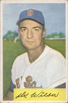 1954 Del Wilber Bowman #178 Boston Red Sox BV $15