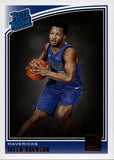 2018-19 Jalen Brunson Panini Donruss RATED ROOKIE RC #179 Dallas Mavericks 1
