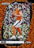 2024 Bo Nix Panini Prizm ORANGE DISCO ROOKIE RC #309 Denver Broncos