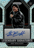2023 Eric Bischoff Panini Prizm WWE MOJO LEGENDARY SIGNATURES AUTO 18/25 AUTOGRAPH #LS-EBS WWE Legend