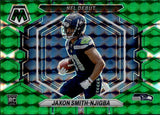 2023 Jaxon Smith-Njigba Panini Mosaic NFL DEBUT GREEN MOSIAC ROOKIE RC #ND-12 Seattle Seahawks