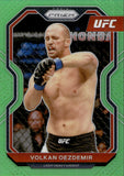 2021 Volkan Oezdemir Panini Prizm UFC NEON GREEN 65/75 #63 Light Heavyweight