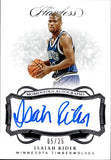 2018-19 Isaiah Rider Panini Flawless SILVER MOMENTOUS AUTO 05/25 AUTOGRAPH #MA-IRD Minnesota Timberwolves