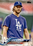2018 Clayton Kershaw Topps Series 1 SP VARIATION #359 Los Angeles Dodgers