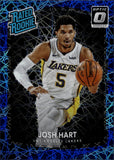 2017-18 Josh Hart Donruss Optic BLUE VELOCITY RATED ROOKIE RC #171 Los Angeles Lakers 3