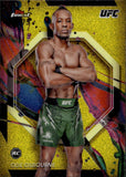 2024 Ode Osbourne Topps Finest UFC YELLOW GLITTER REFRACTOR ROOKIE 39/75 RC #47 Flyweight