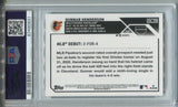 2023 Gunnar Henderson Topps Chrome Update NEGATIVE REFRACTOR ROOKIE RC PSA 10 #USC208 Baltimore Orioles 0931