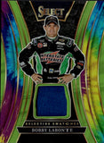 2025 Bobby Labonte Panini Select TIE DYE SELECTIVE SWATCHES FIRE SUIT 18/25 RELIC #SS-BLT Interstate Batteries