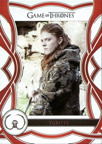 2020 Ygritte Rittenhouse Game of Thrones THE COMPLETE SERIES THE CAST RED PARALLEL 46/75 #C55